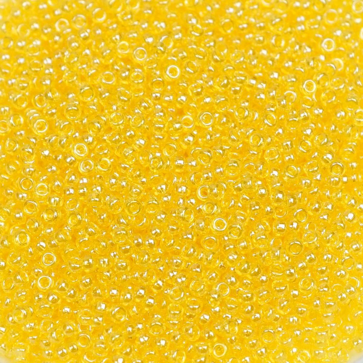193-15163.SLC.1.jpg 15/0 Seed Beads - Transparent Yellow Luster 10g Image