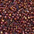 45-1131750.SLC.jpg Delica Bead - Sparkle Beige Lined Root Beer DB1750 Image