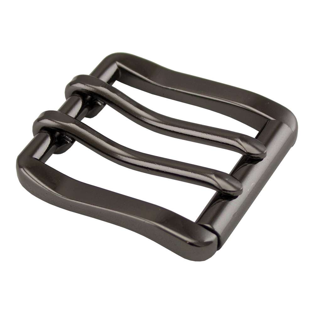 115-164723.SLC.jpg 1 1/2" Messina Buckle - Gunmetal Image
