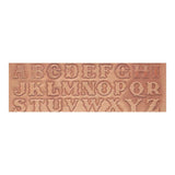 Craftaid - 3/4 Alphabet Set
