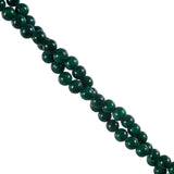 4mm Fossil Round Strand - Green