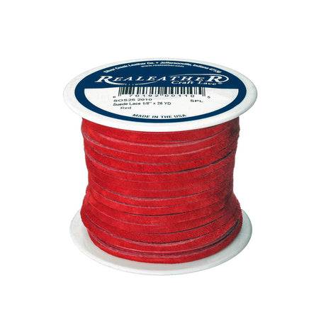 28-16.SLC.01.jpg LaceSuedeRed1/8"x25yds Image