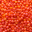 229-1025.SLC.jpg Seed Beads 10/0 Opaque Orange AB - 20g Image