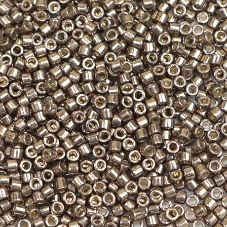 45-1131852.SLC.1.jpg Delica Bead - Duracoat Galvanized Pewter DB1852 Image