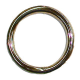 One and One Quarter Nickel Plate Welded Rind 10 Pack