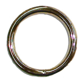 One and One Quarter Nickel Plate Welded Rind 10 Pack