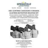 EDCK.Right Hand CakeZero.Ruger.jpg EDC Leatherworks Holster Kits Image