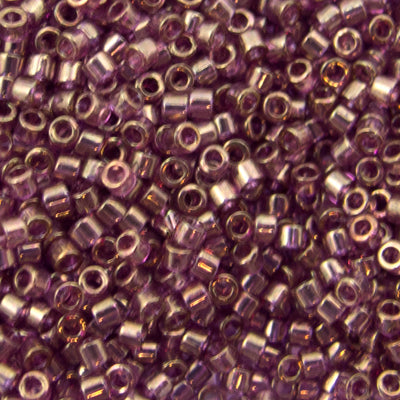 45-113108.SLC.jpg Delica Bead - Amethyst Gold Luster DB108 Image