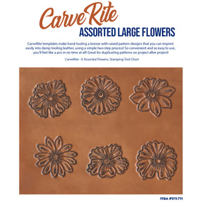 CarveRite - Assorted Large Flowers