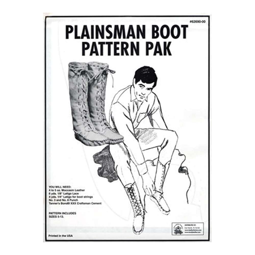 111-6269000.SLC.jpg Plainsman Boot Pattern Image