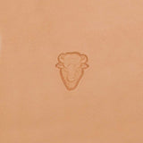 011-8845800.SLC.02.jpg Buffalo Head - 3D Stamp Image
