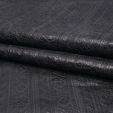 ALCS.Black.02.jpg Authentic Lightning Embossed Cow Image