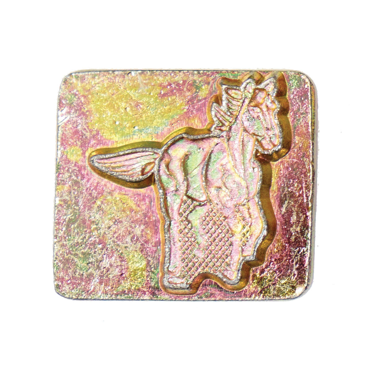 011-8831101.SLC.2.jpg Running Horse (Left) - 3D Stamp Image