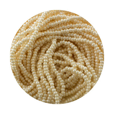 229-110028.SLC.jpg Seed Beads 11/0 Ivory - 22g Image
