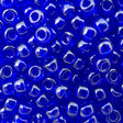 45-89151.SLC.jpg 8/0 Seed Beads - Transparent Cobalt 22g Image