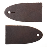 SHP105.Brown.01.jpg Leather Shape - Strap End Tabs Image