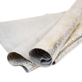 MFC.Platinum on Bone.01.jpg Metallic Floral Cow Sides Image