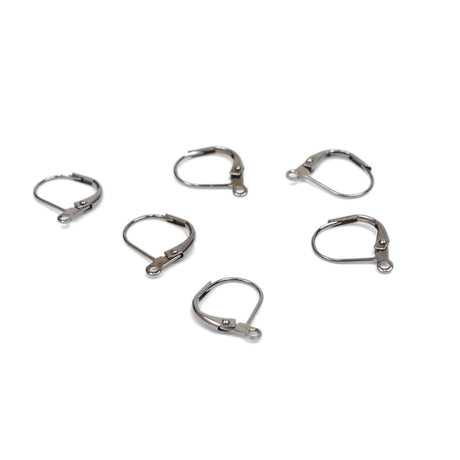 89-7556.SLC.2.jpg Lever back Earwire - Gunmetal 6pk Image