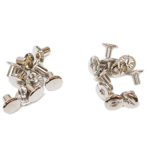 1/4" Nickel Screw Post - 10pk