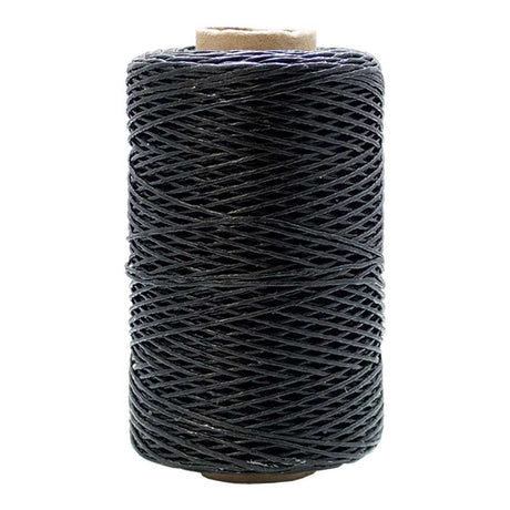 144-122001.SLC.jpg 4oz Poly Black Wax Thread Image