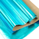Metallic Cow Side - Turquoise