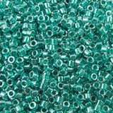 Delica Bead - Sparkling Teal Lined Crystal DB918