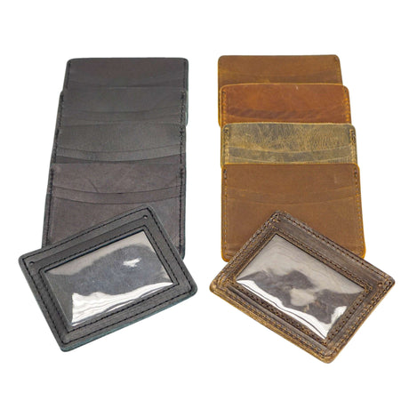 RMWID.Assorted.01.jpg Minimalist Wallet w/ID Window - 10 Pack Image