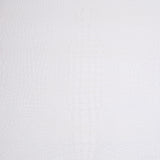 62-2604.SLC.4.jpg Embossed Alligator Side - White Image