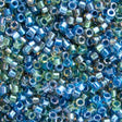 45-113985.SLC.jpg Delica Bead - Green & Blue Lined Mix DB985 Image