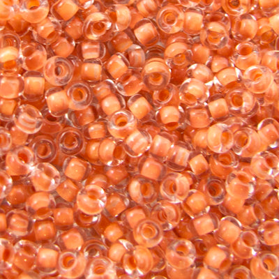 229-1026.SLC.jpg Seed Beads 10/0 Orange Crystal Lined - 20g Image