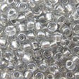 45-89242.SLC.jpg 8/0 Seed Beads - Pewter Lined Crystal 22g Image