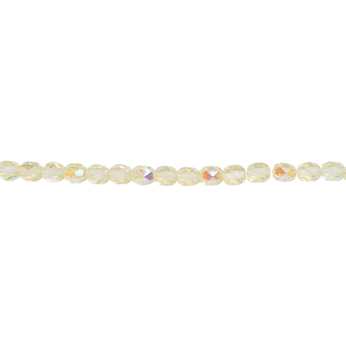 339-61.SLC.1.jpg 4mm Jonquil AB Bead Strand - Firepolished Image