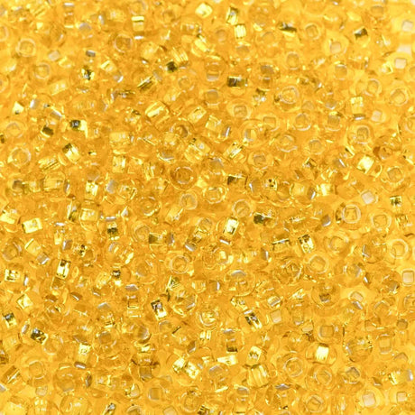 222-144201.SLC.1.jpg 10/0 Seed Beads - Yellow Lined 20g Image