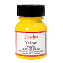 Yellow Angelus Leather Acrylic Paint, 1-ounce size