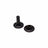 SBDCR.Shiny Black.Medium.01.jpg Double Capped Rivet - Solid Brass Image