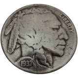Indian Head Concho - Antique Silver