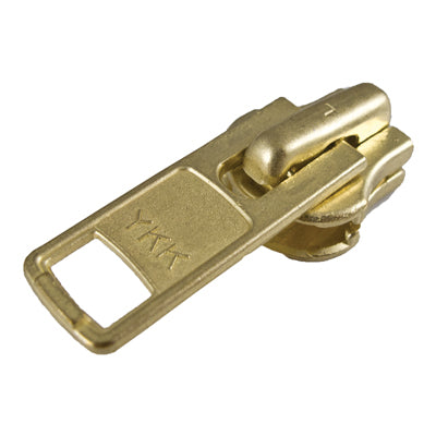129-1356.SLC.jpg YKK #10 Locking Zipper Pull - Solid Brass Image