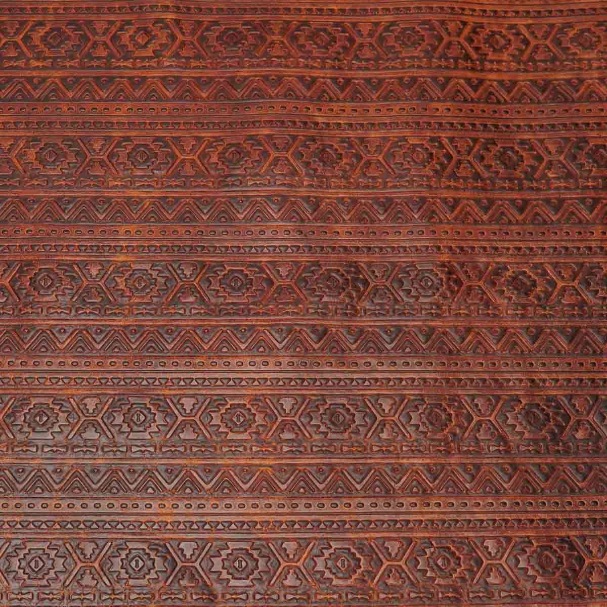 ALCS.Cognac.03.jpg Authentic Lightning Embossed Cow Image