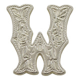 3/4" (W) Alphabet Letter - Silver