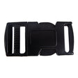 152-124000.SLC.jpg 1" Black Side Squeeze Buckle - Plastic Image