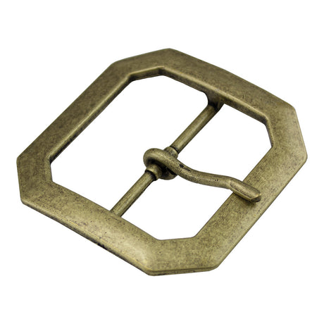 CCBK.Antique Brass.2.jpg Clipped Corner Center Bar Buckles Image