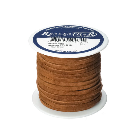 28-12.SLC.01.jpg LaceSuedeMedBrn1/8"x25yds Image