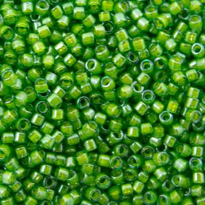 45-113274.SLC.jpg Delica Bead - Green/Lime Lined DB274 Image