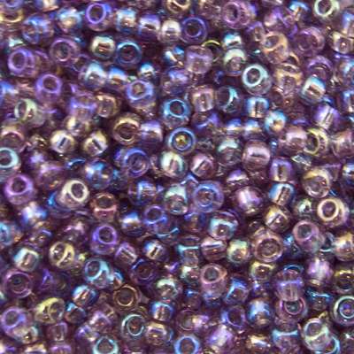 229-1031.SLC.jpg Seed Beads 10/0 Transparent Light Amethyst AB - 20g Image