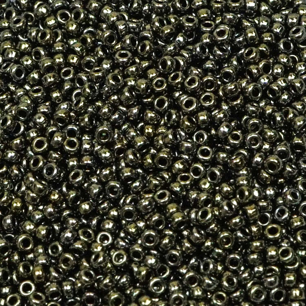 45-159459.SLC.1.jpg 15/0 Seed Beads - Metallic Olive 8.2g Image