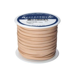 Lace, Supreme Leather, 3/32" x 25 yds