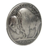Buffalo Coin Tack - Old Silver 50pk