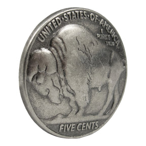 Buffalo Coin Tack - Old Silver 50pk