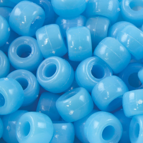 229-205.SLC.jpg Light Blue Pony Beads - 150pk Image
