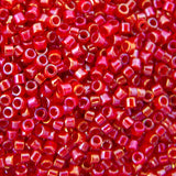 Delica Bead - Cinnamon Red/Red AB DB295